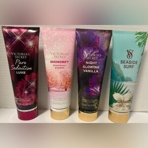 Victoria's Secret fragrance lotion. Set of 4. Brand New